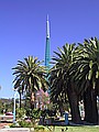 Another view of the belltower.  This one was taken from the waterfront, which runs along in front of the CBD and is mostly gardens and cycle paths. It's crying out for a decent ice cream shop...