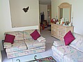 The other end of the lounge, looking through into the family room.  The family room was too much of a tip for me to photograph it...